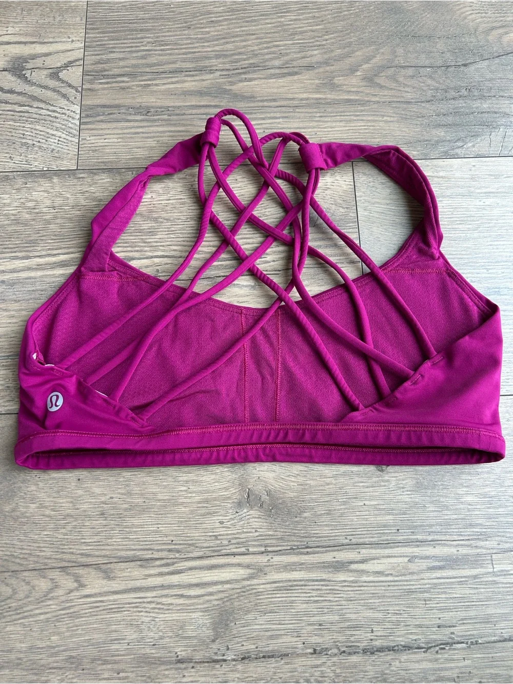 Lululemon Strappy Sports Bra - Fuchsia